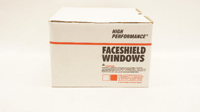 Fibre-Metal High Performance Faceshield Windows - Case of 12